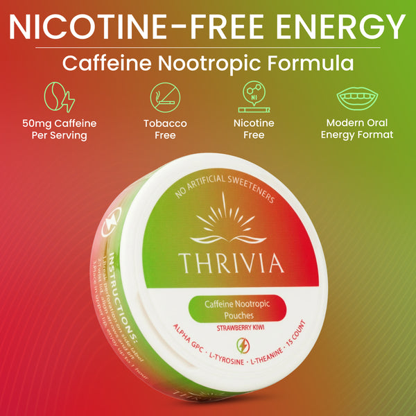 Thrivia Caffeine Focus Pouches (5 Pack)