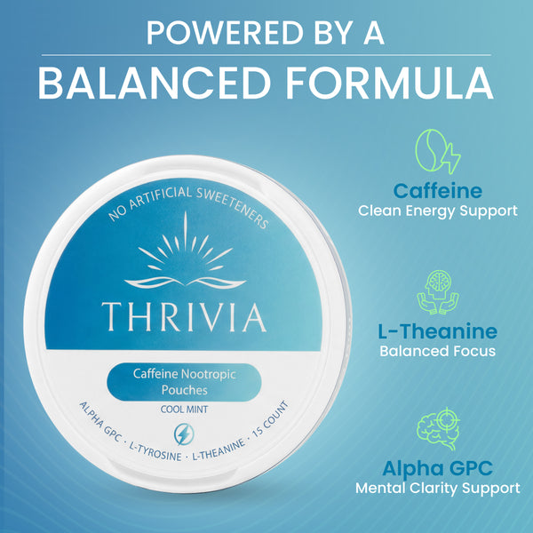 Thrivia Caffeine Focus Pouches (5 Pack)