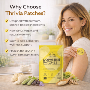 Thrivia Dopamine Patches | Serotonin Mood Balance Patch