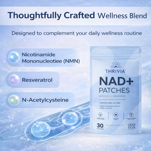 Thrivia NAD+ Patches | Natural Longevity-Focused Ingredients