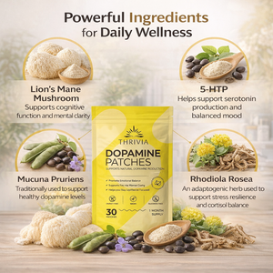 Thrivia Dopamine Patches | Serotonin Mood Balance Patch