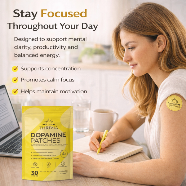 Thrivia Dopamine Patches | Serotonin Mood Balance Patch